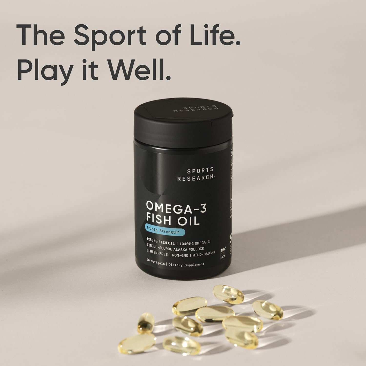 Omega-3 Fish Oil Triple Strength