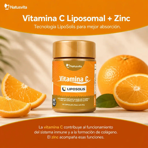 Vitamina C + Zinc Liposomal