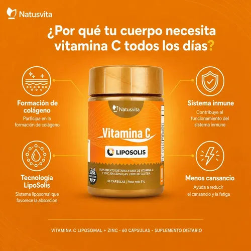 Vitamina C + Zinc Liposomal