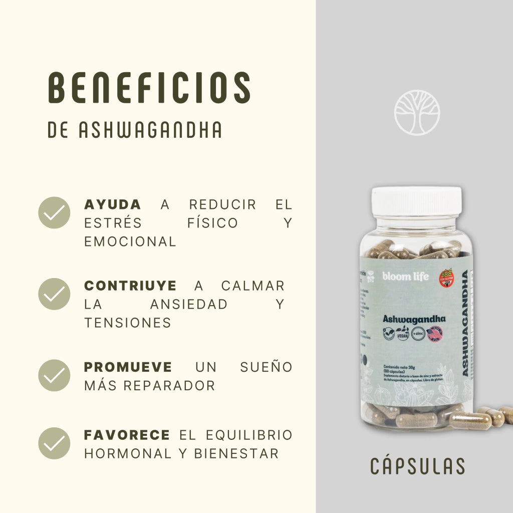 Ashwaganda Cápsulas