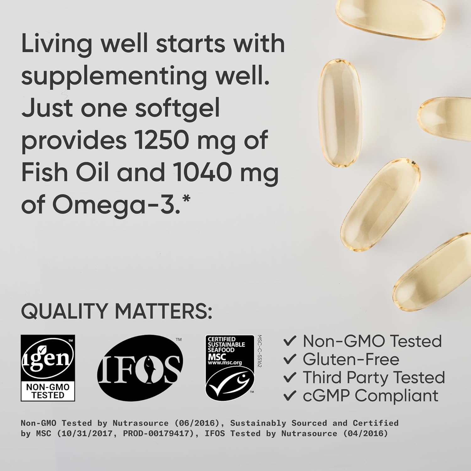 Omega-3 Fish Oil Triple Strength