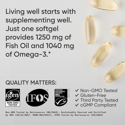 Omega-3 Fish Oil Triple Strength