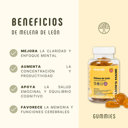 Melena de León Gummies