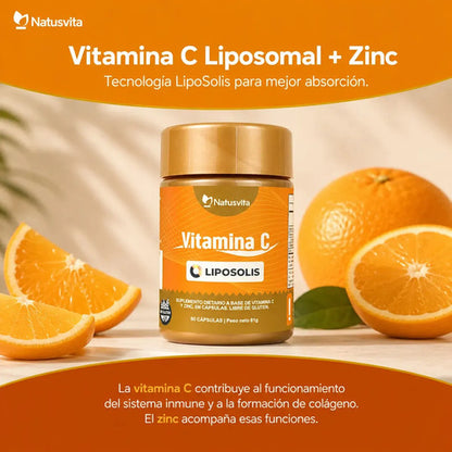 Vitamina C + Zinc Liposomal