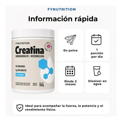 Creatina Monohidrato Micronizada