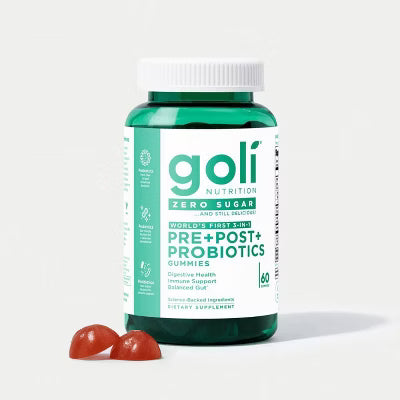 Zero Sugar Pre+Post+Probiotics Gummies
