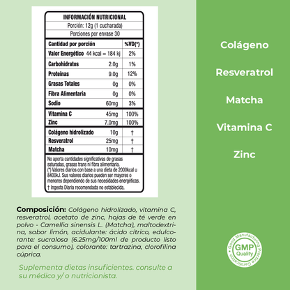 Colágeno Hidrolizado Antioxidante