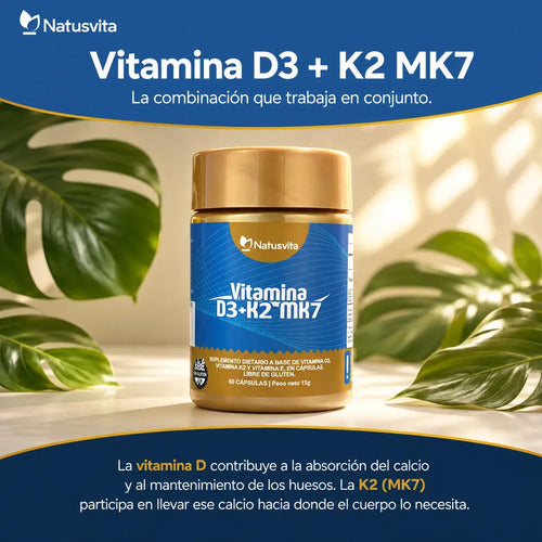 Vitamina D3 K2 MK7
