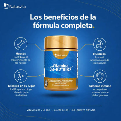 Vitamina D3 K2 MK7