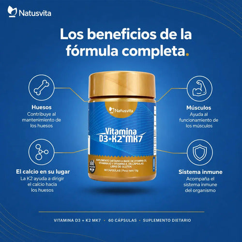 Vitamina D3 K2 MK7