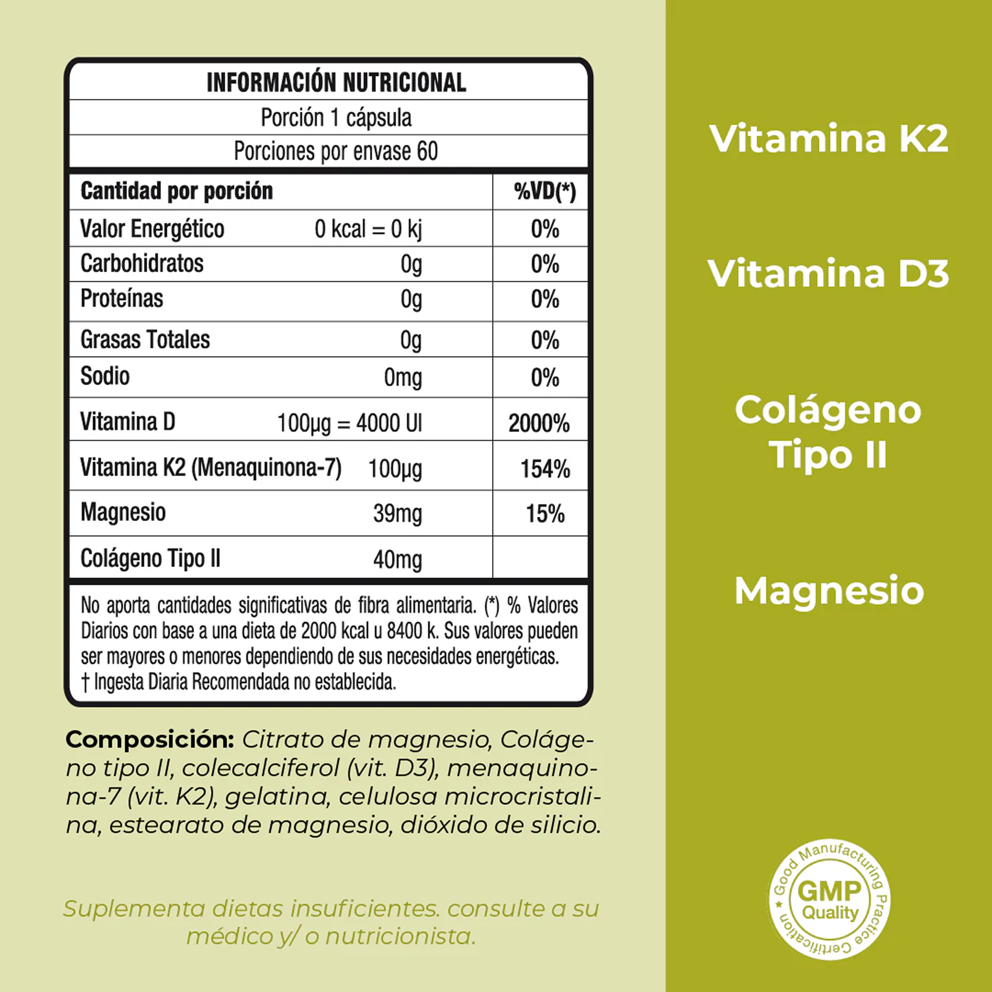 Vitamina K2 + D3